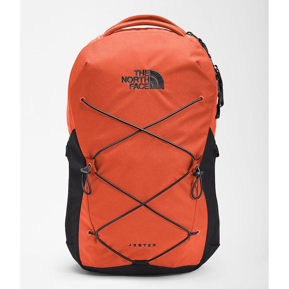 The North Face Jester Αγόρια Σακιδιο Πλατησ - Πορτοκαλι / Μαυρα (NMQL51276)